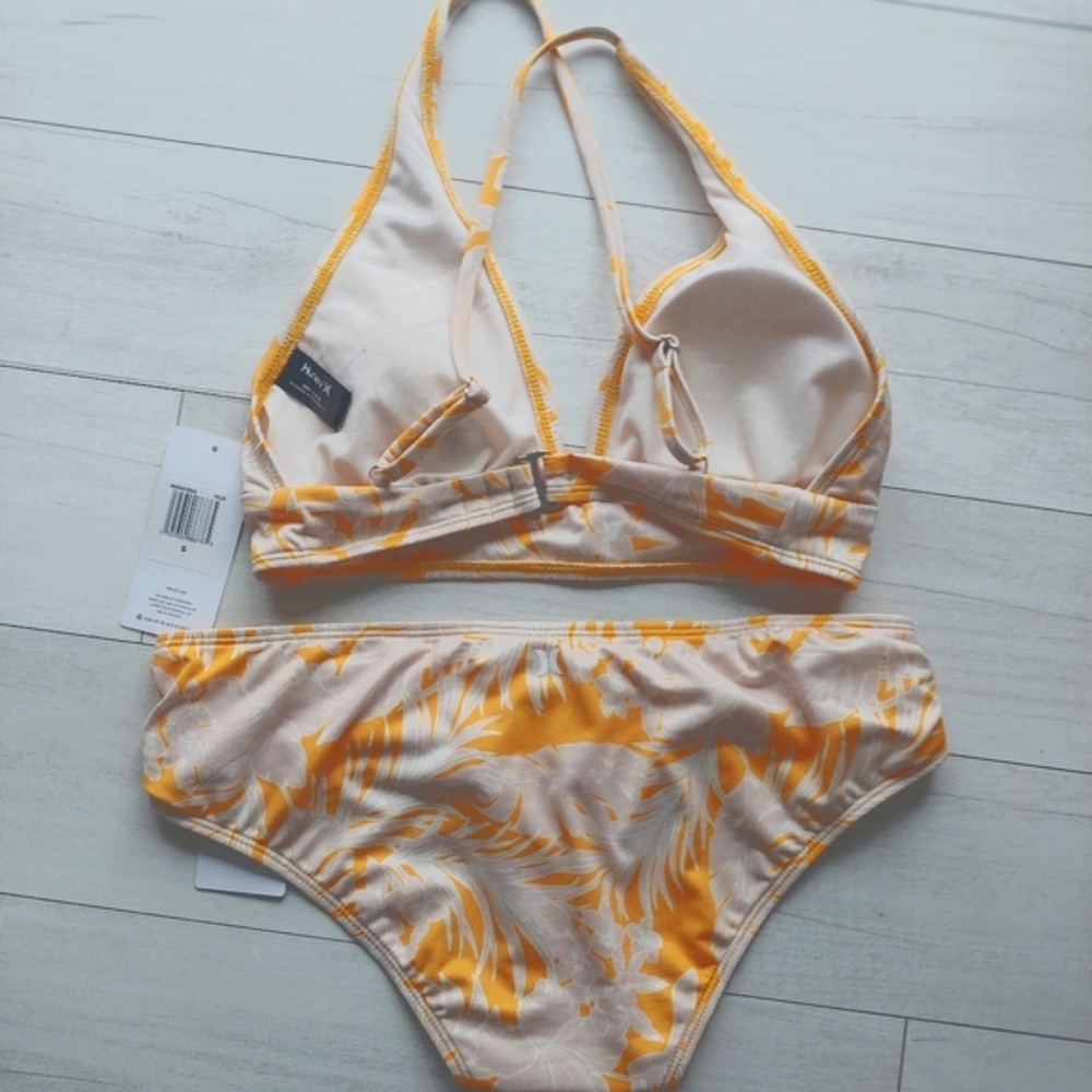 HURLEY NEW Tropical Sunburst Bikini Set - Picture 10 of 11